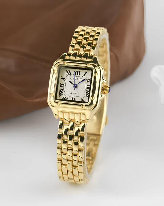 Reloj de Lujo de Acero Inoxidable